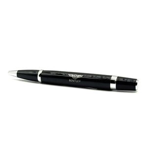 Bentley Motors Black and Silver Ballpoint Pen Luxury VIP Gift